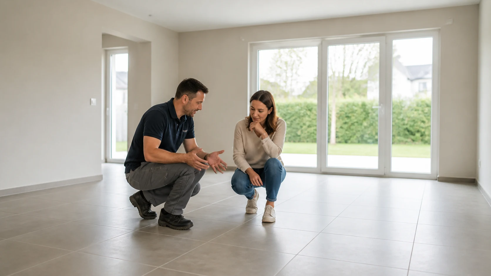 Distinguer les raccords de la finition souhaitée
